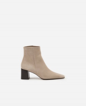 Botas Flattered Riley Gamuza Zapatos Marrom | MXNZX39854