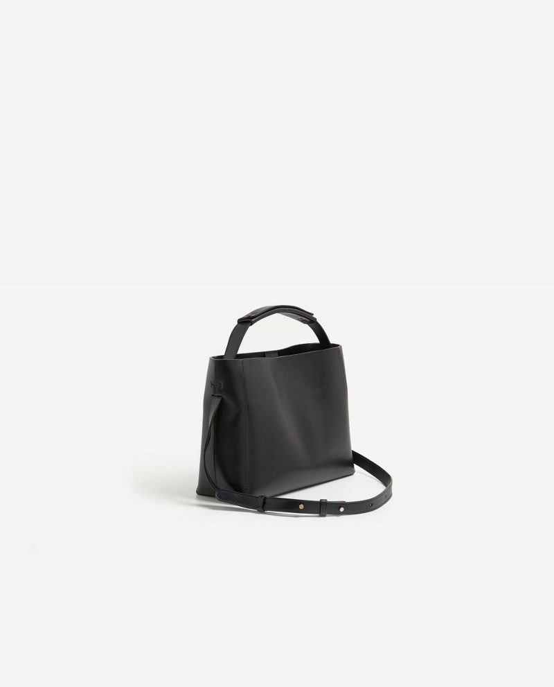 Bolsas Flattered Hedda Mini Handbag Cuero Accessories Negros | GMXUC66296