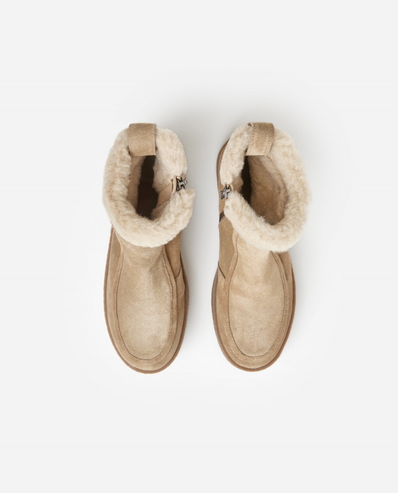 Botas Flattered Simone Gamuza Zapatos Marrom | YMXGT81272