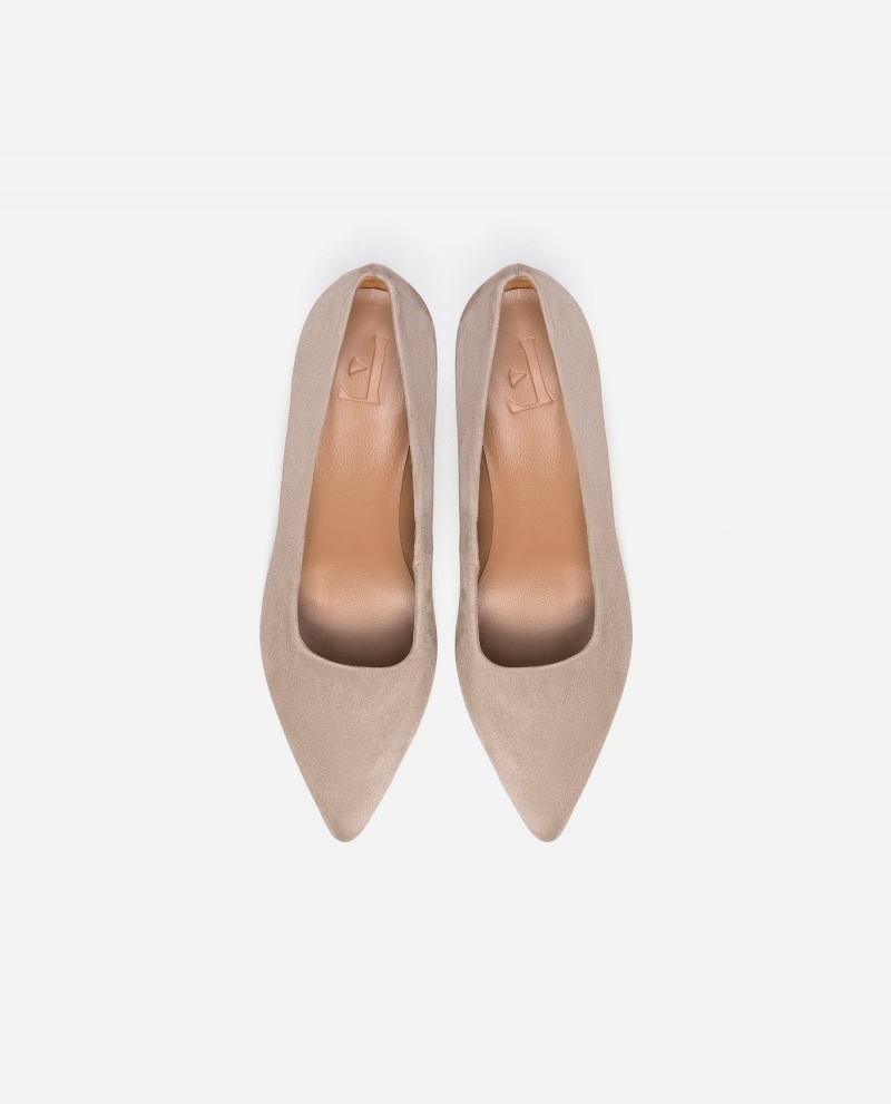 Tacones Flattered Alison Gamuza Zapatos Marrom | MXXMI34814