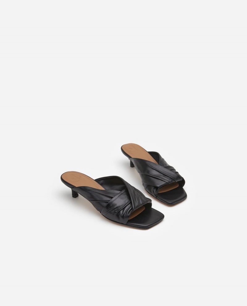 Tacones Flattered Emi Cuero Zapatos Marrom | YMXGT34792